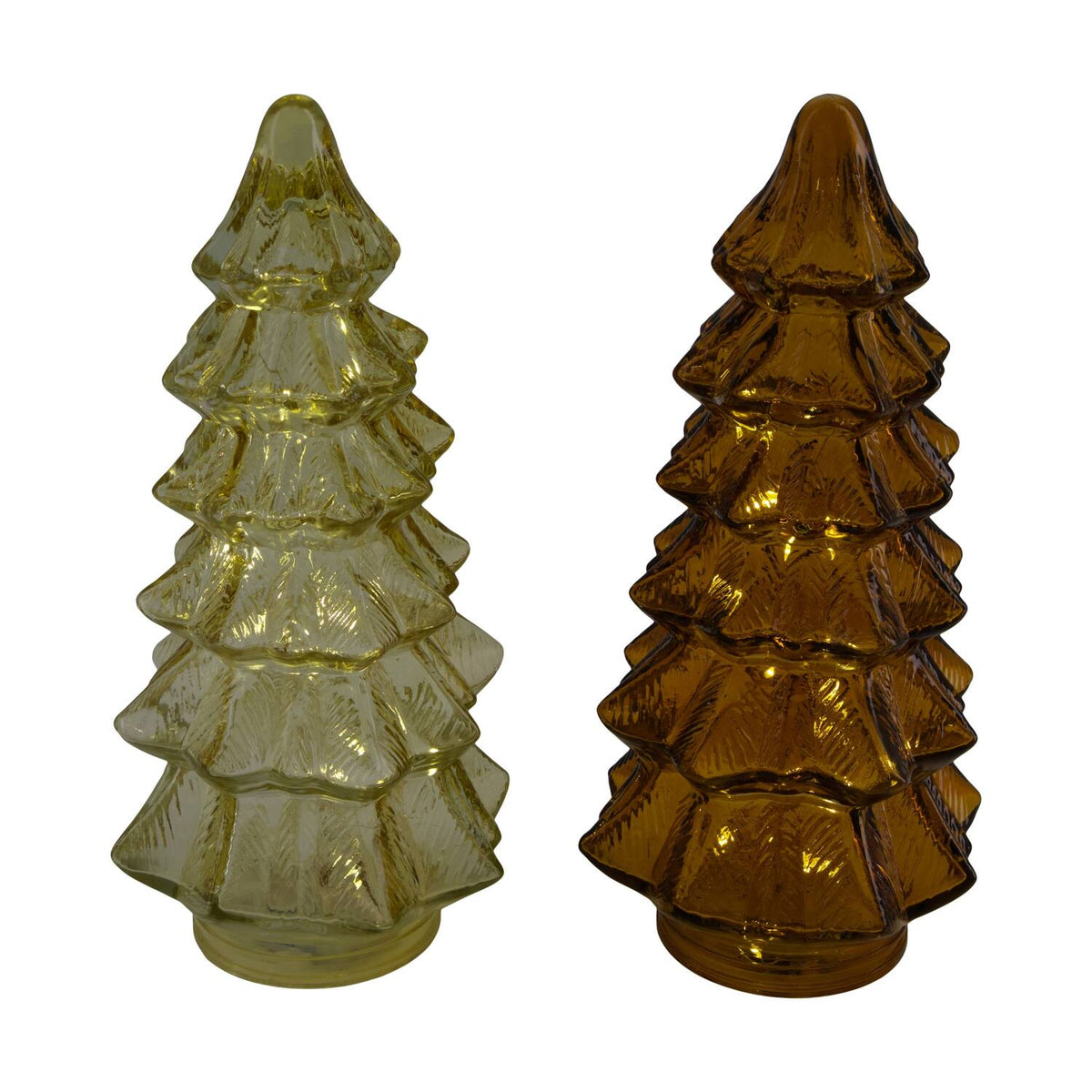 Choinka Szklana z Ledami 27cm (Lewa)