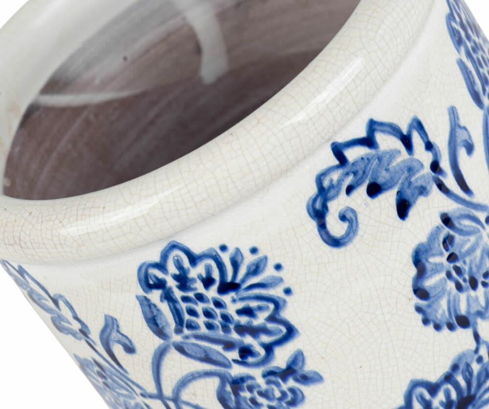 Wazon Fiore Blue Prosty Kwiaty