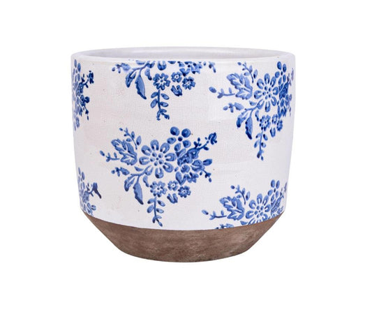 Osłonka Fiore Blue Kwiaty A