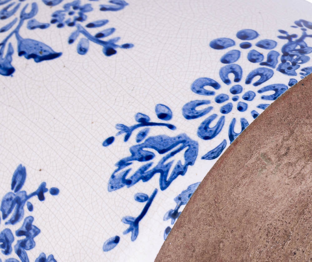 Osłonka Fiore Blue Kwiaty A