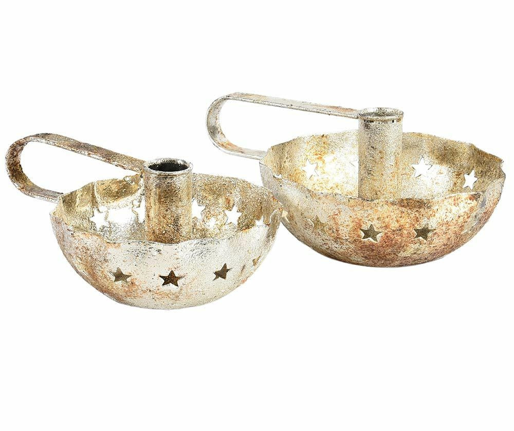 Świecznik Barok Old Mały A