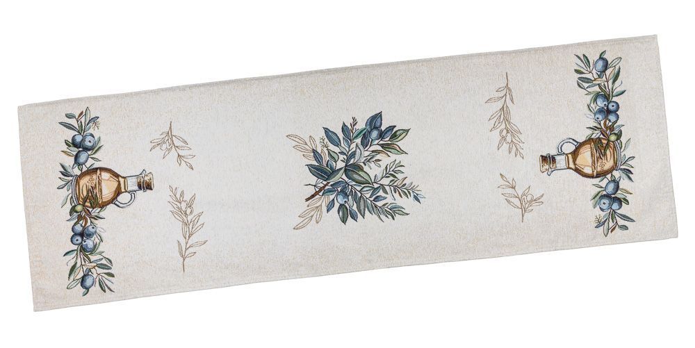 Bieżnik Gobelinowy 40x100cm Oliwki