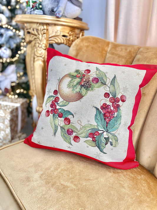 Poduszka Gobelinowa 45x45cm Świąteczna