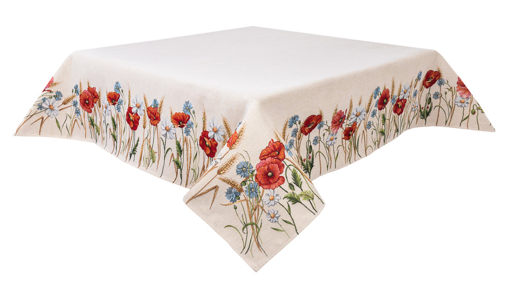 Obrus Gobelinowy 100x100cm Maki