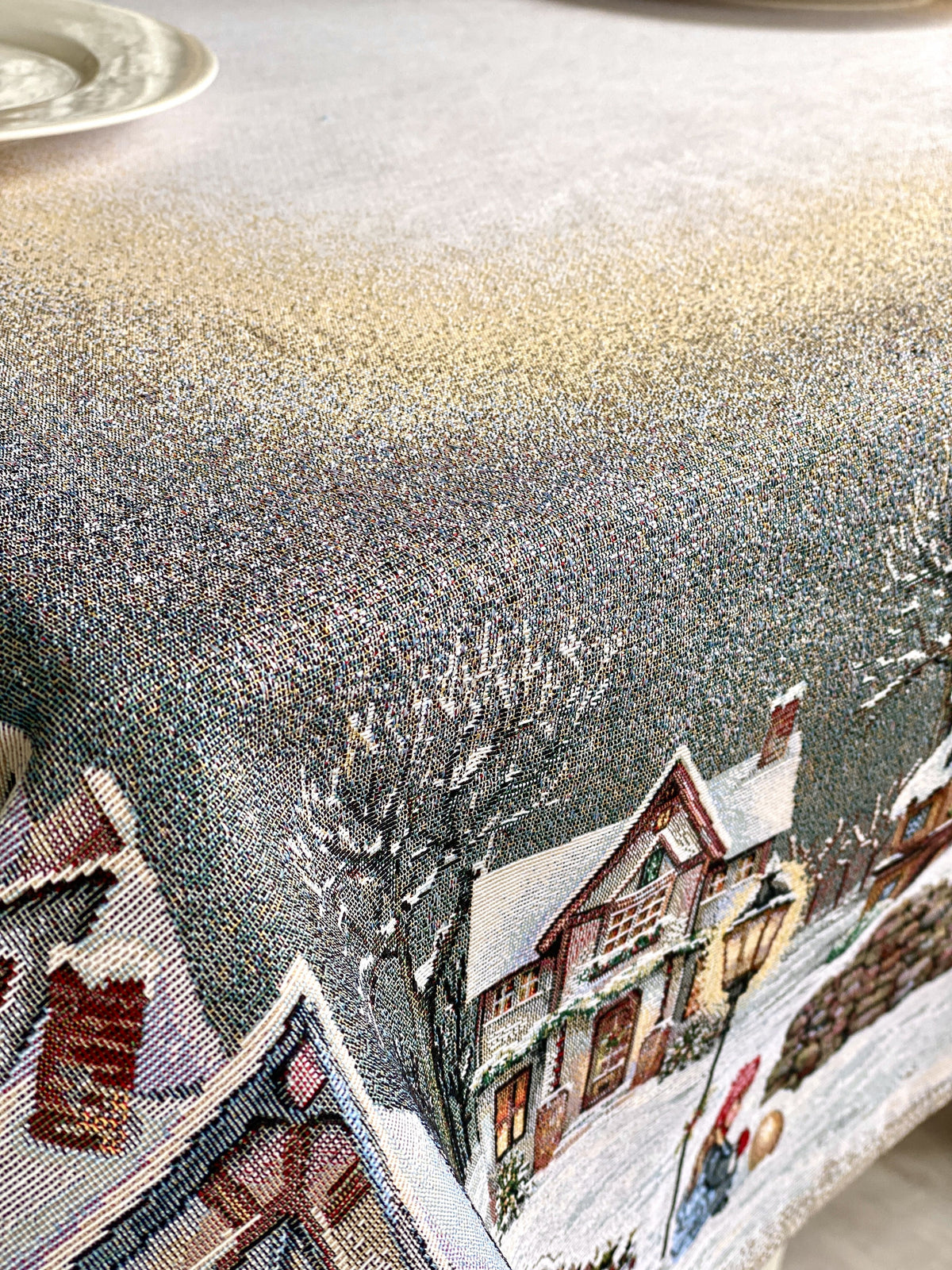 Obrus Gobelinowy 160x350cm Świąteczny