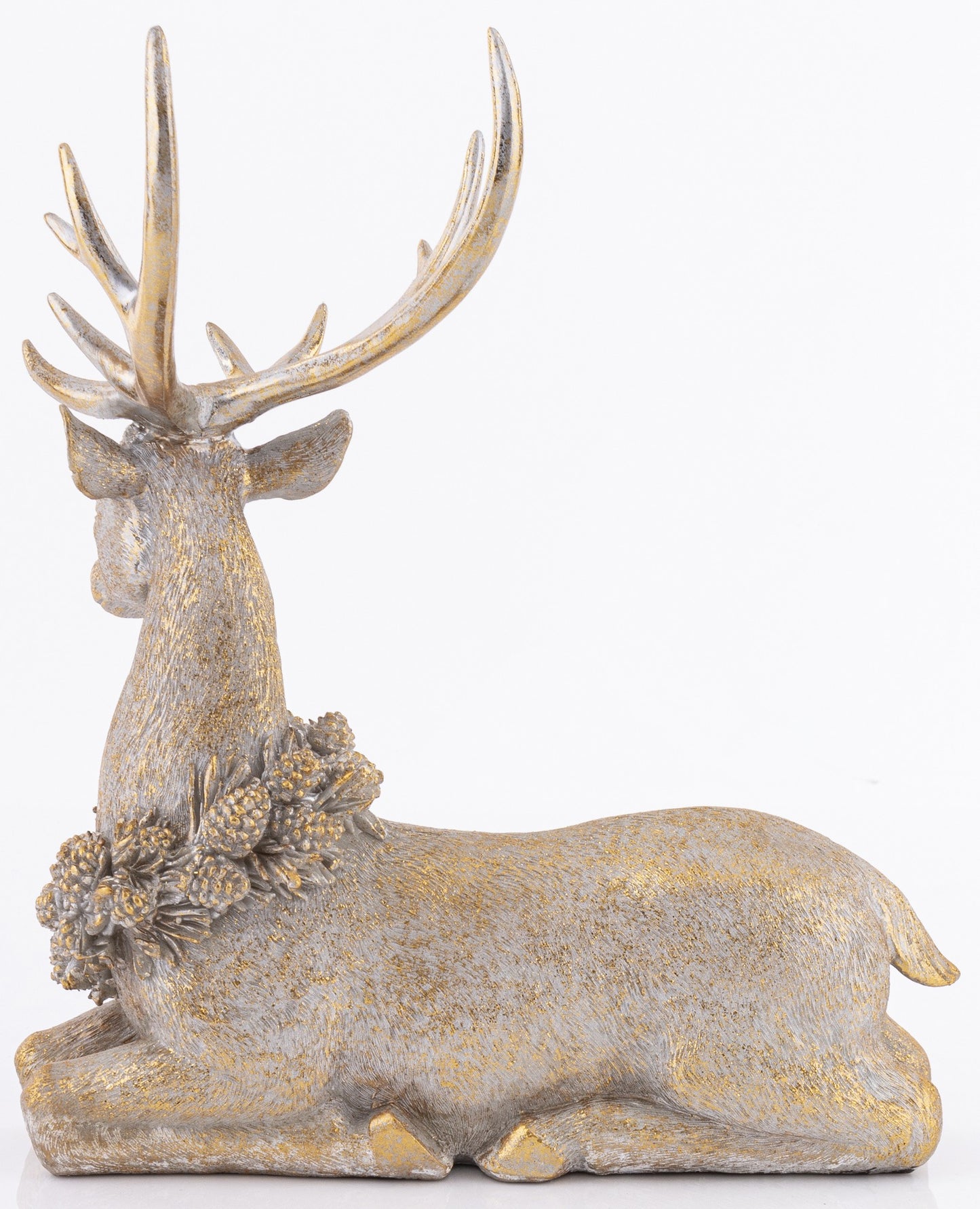 Figurka Jeleń 30cm Złoty