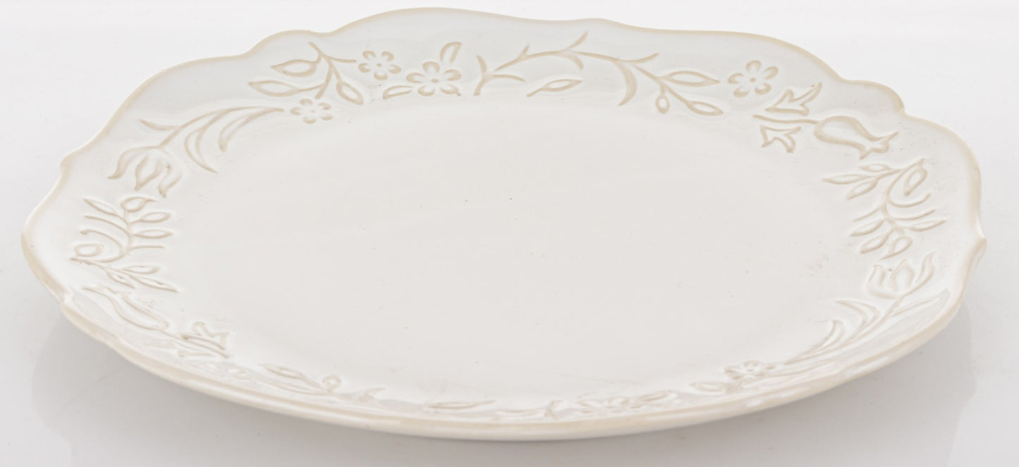 Talerz Obiadowy Porcelanowy 25,5cm