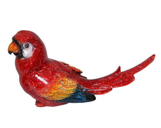 Figurka Papuga Czerwona 14cm