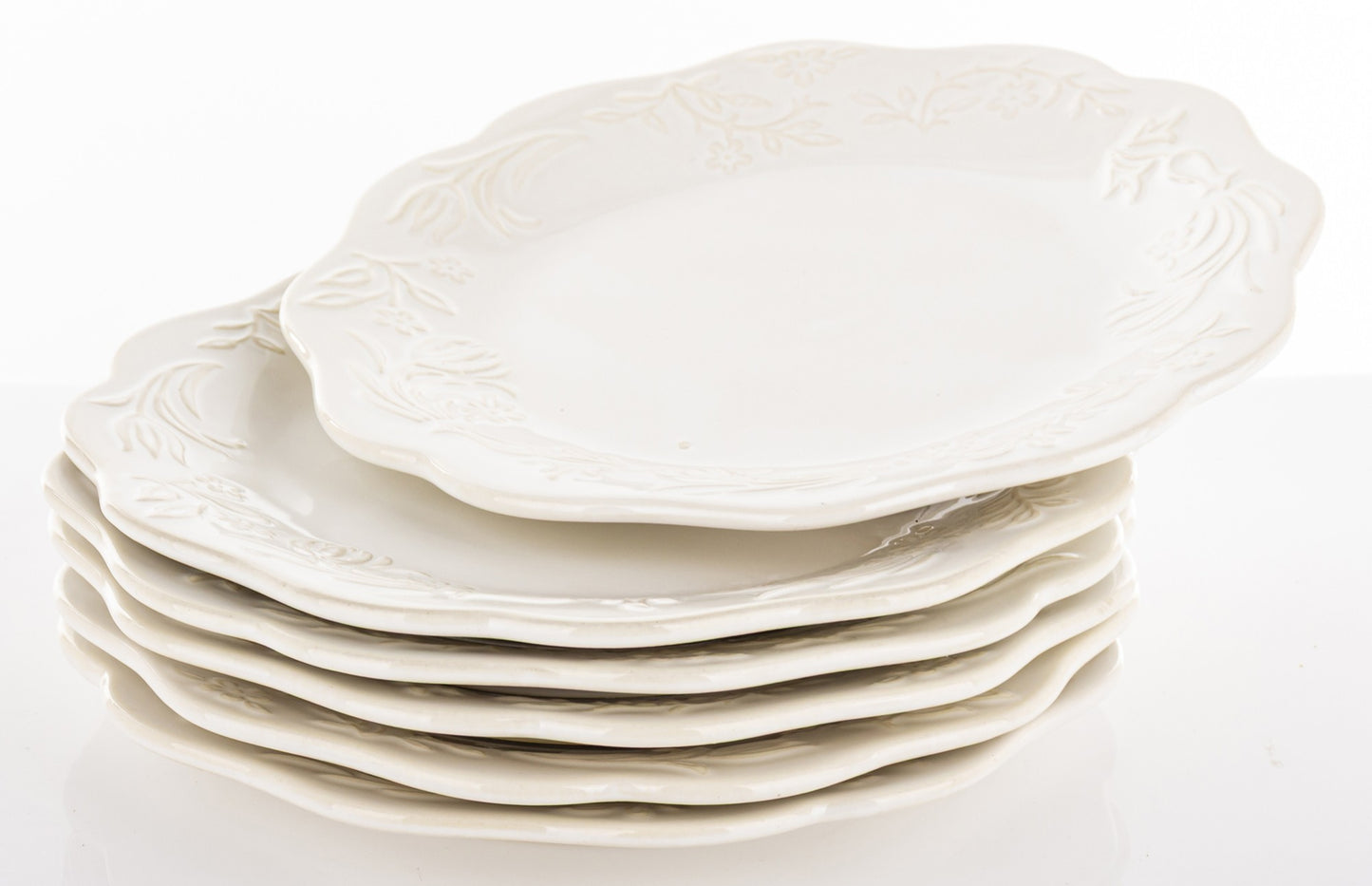 Talerz Deserowy Porcelanowy 20,5cm