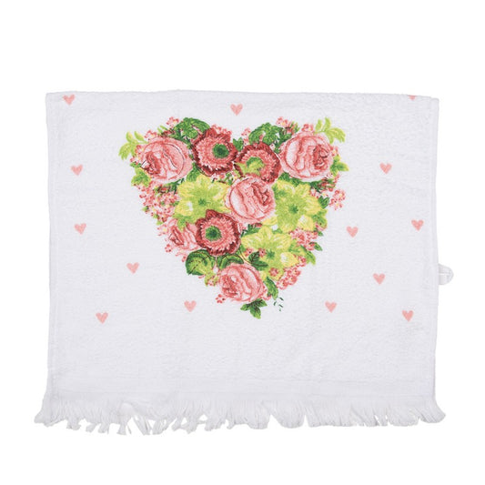 Ręcznik Frotte 40x66cm Serce