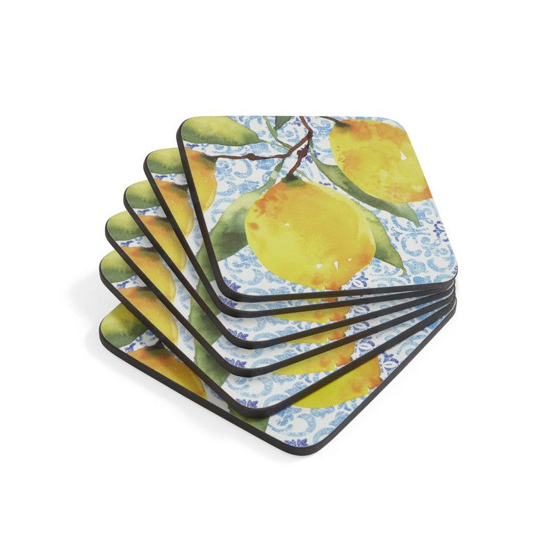 Podkładki Korkowe Cytryny 10x10cm