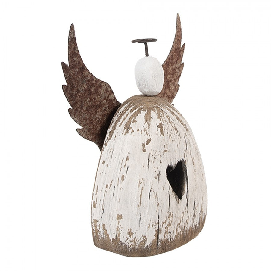 Figurka Anioł Drewniany 14cm