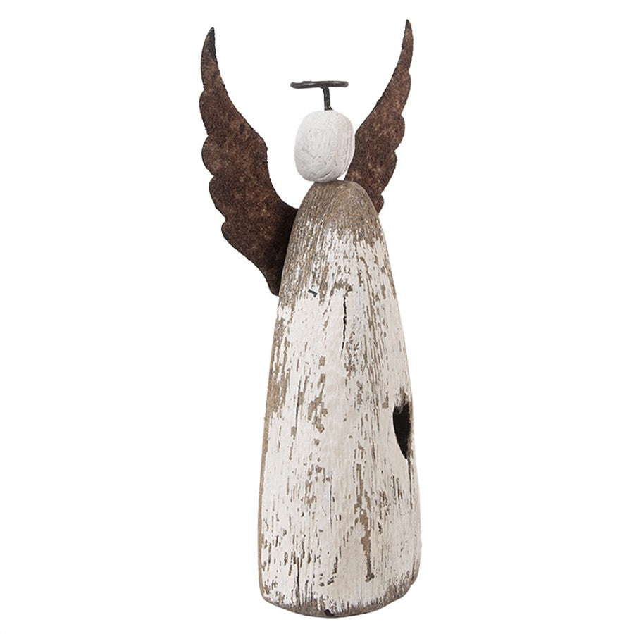 Figurka Anioł Drewniany 18cm