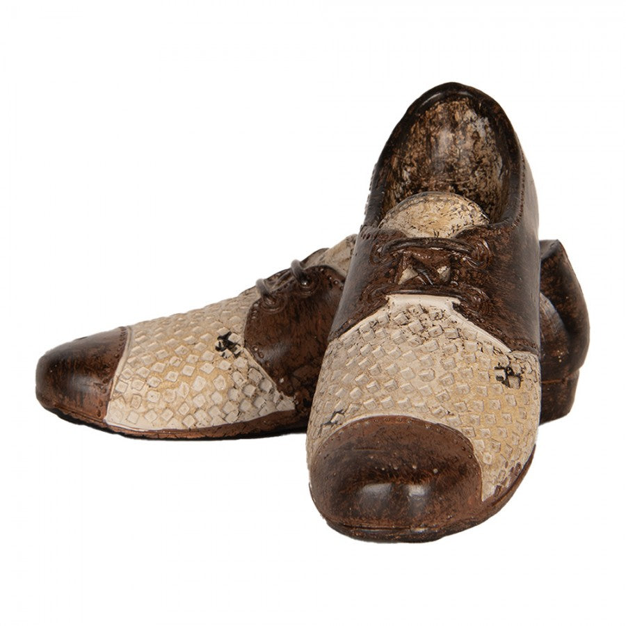 Figurka Dekoracyjna Buty Brązowe 12cm