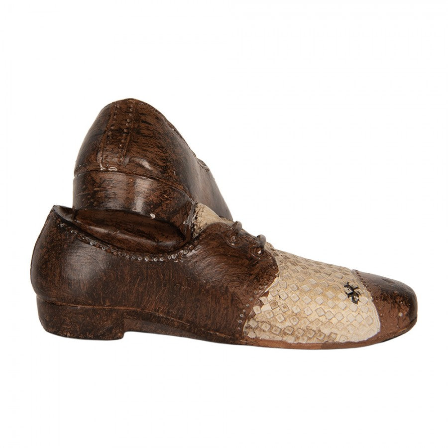 Figurka Dekoracyjna Buty Brązowe 12cm