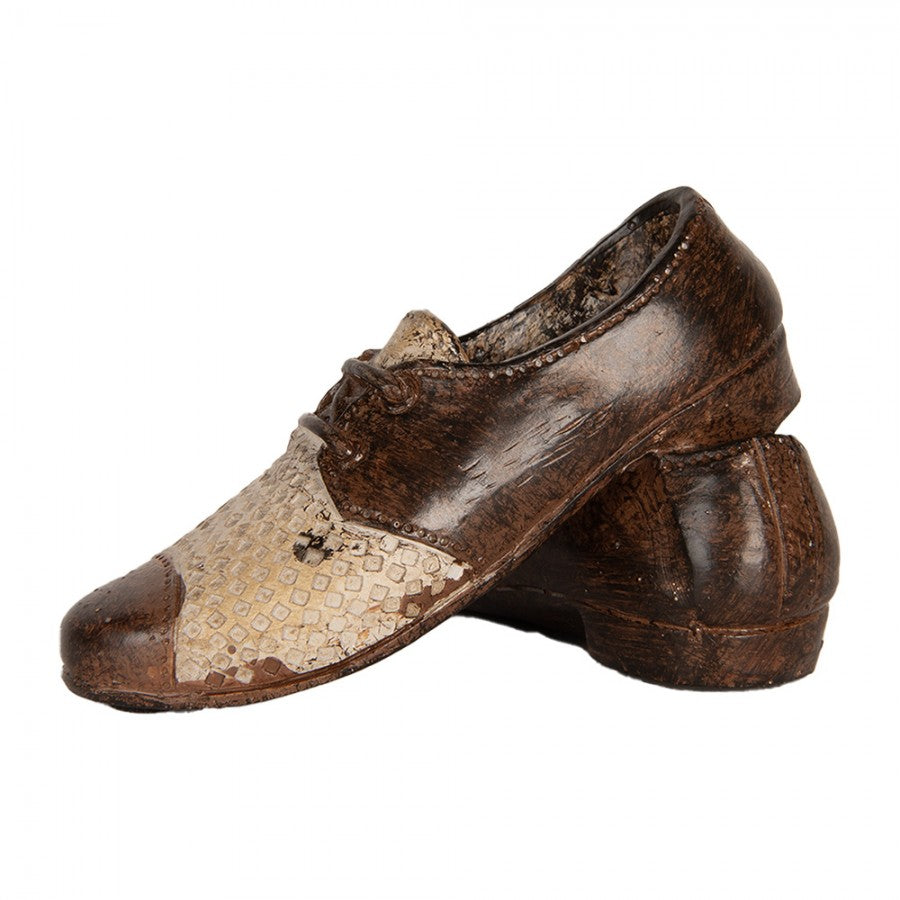 Figurka Dekoracyjna Buty Brązowe 12cm