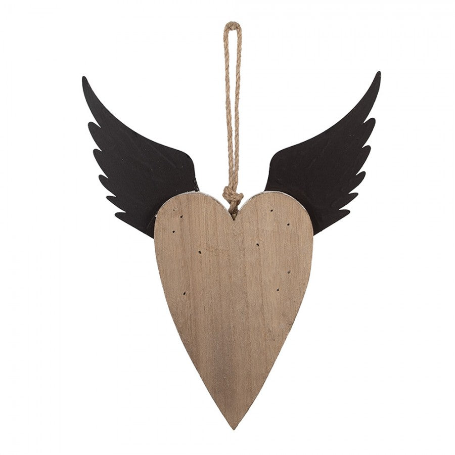 Zawieszka Serce Drewniane 30cm