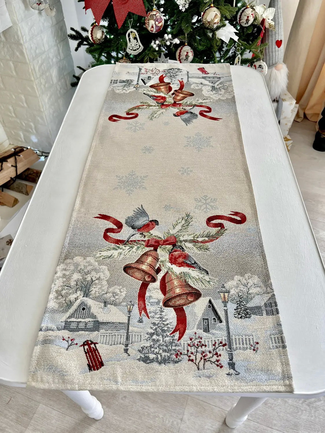 Bieżnik Gobelinowy 45x140cm Świąteczny