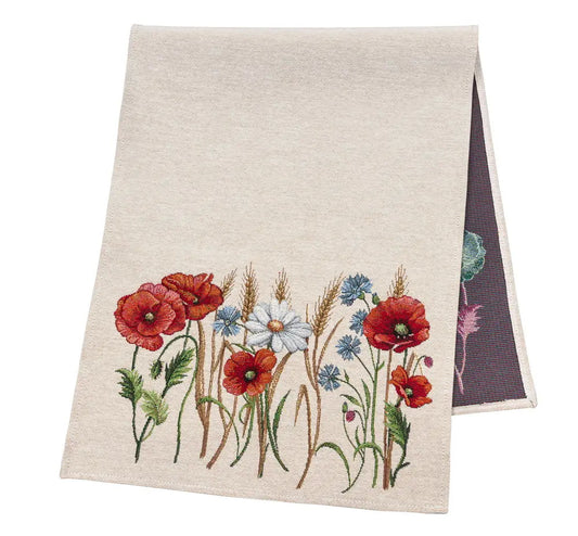 Bieżnik Gobelinowy 45x140cm Maki