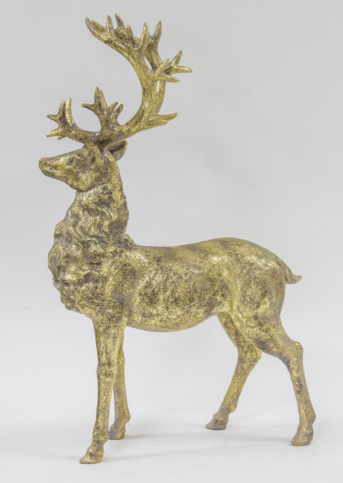Figurka Jeleń 51cm Złota