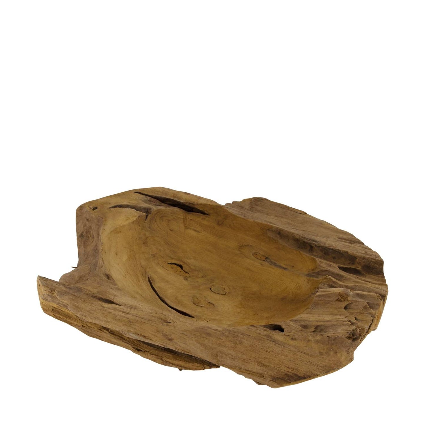 Miska z Drewna Teakowego 45x39cm