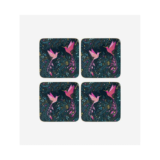 Podkładki Korkowe Małe 10x10cm India Koliber 4 szt.