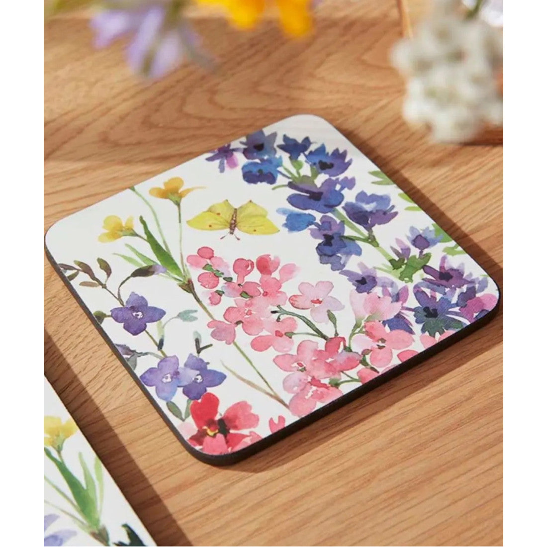 Podkładki Korkowe Polne Kwiaty 10x10cm