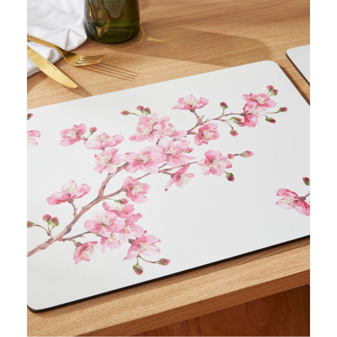 Podkładki Korkowe Różowe Kwiaty 40x30cm 4 szt.