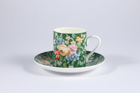 Filiżanka ze spodkiem 90ml Bone China